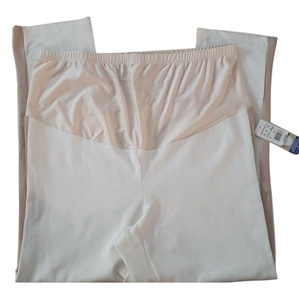 NWT Planet Motherhood JCP white Maternity Pants XXL D-17